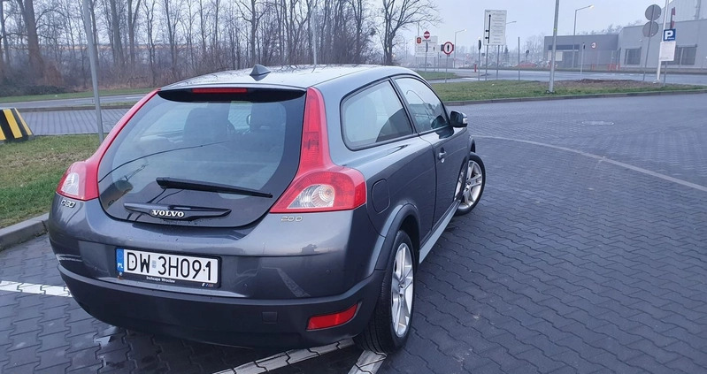 Volvo C30 cena 16500 przebieg: 186000, rok produkcji 2007 z Wrocław małe 121